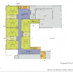 Floorplan of science wing renovation