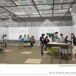 Rendering of new science classroom