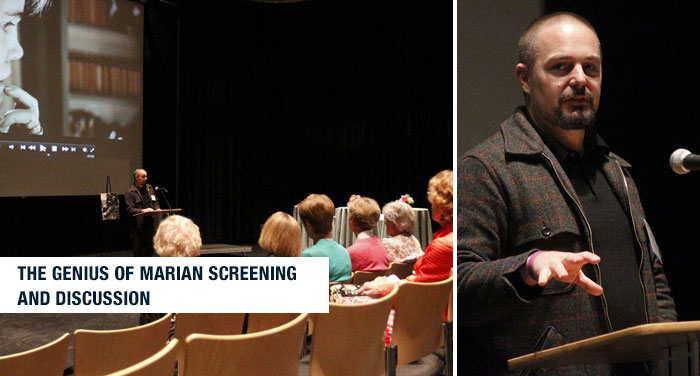 The Genius of Marian Screening and Discussion
