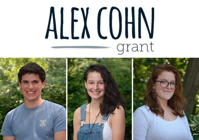 Alex Cohn Grant 2019 Recipients