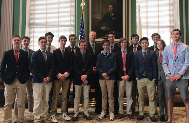 The Young Republican Club with Governor Baker