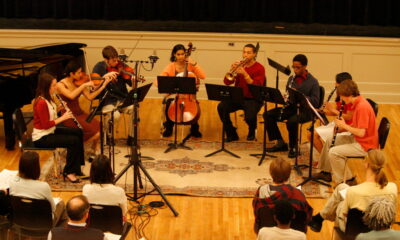 Students (and one teacher) perform at the House Chamber Concert