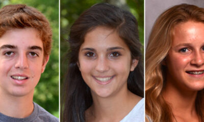 Alex Gosman '13, Christina Madden '15, Hayley Zukerberg '16