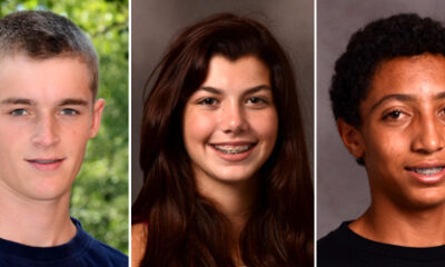 Dom Smith '13, Sophia Friedfertig '16, Jess Roberts '17