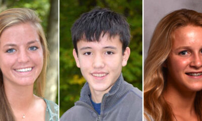 Carly Furr '12, Daniel Tsui '14, and Hayley Zukerberg '16