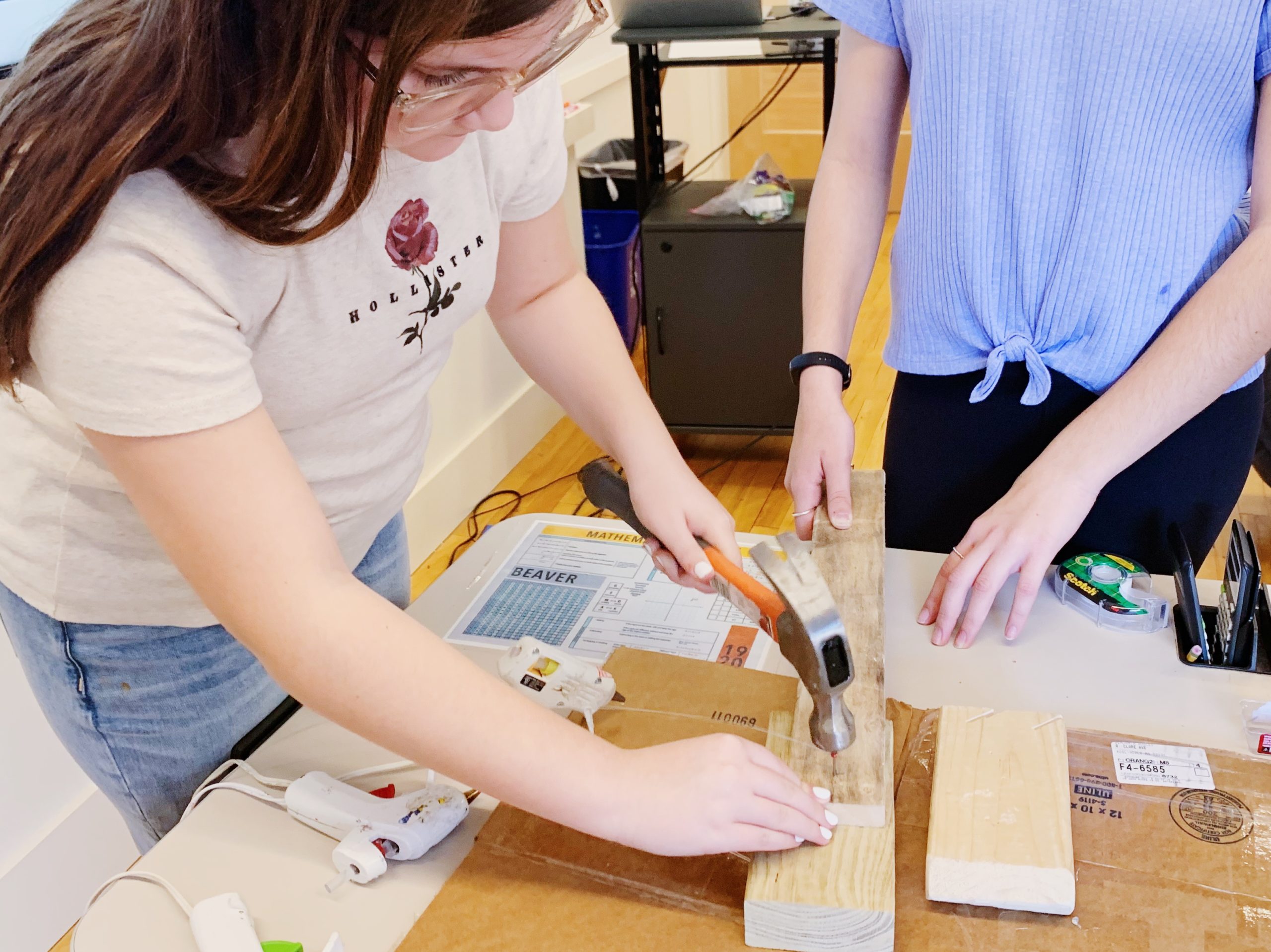 Students in MS math use fractions to build string instruments