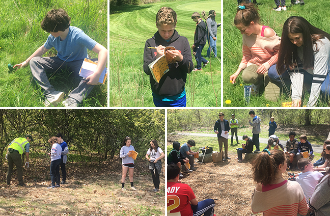 Beaver students at Dane Park
