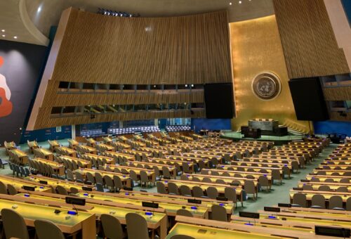 8th grade students tour UN Headquarters in New York City