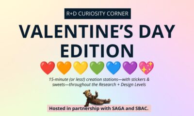 R+D Curiosity Corner Valentine's Day Edition