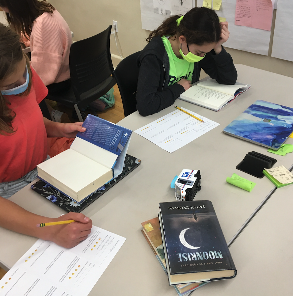 7th-grade book tasting