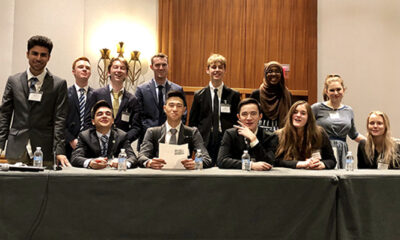 Beaver Students at BosMUN