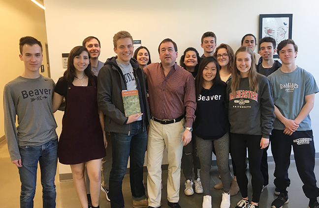 Agent De LaPena and the class