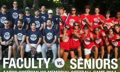 Seniors vs. Faculty: Aaron Hoffman '93 Memorial Softball Game