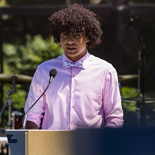 Raul Cruz at 8th Grade Promotion