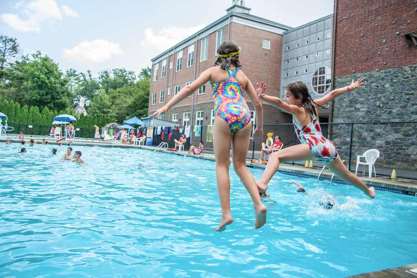 Summer camp pool