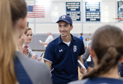 Coach Spotlight: Vasilios Tsiouplis, Girls Varsity Volleyball